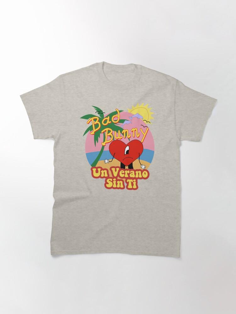Bunny Un Verano Sin Ti Heart Worlds Hottest Tour Classic TShirt 2026 Summer Luxury Fashion Men Women Cotton Oversized Tshirt
