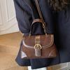 Vintage Ladies Handbags Patchwork Messenger Bag for Women shoulder bags PU Leather Luxury Square Bag small female totes