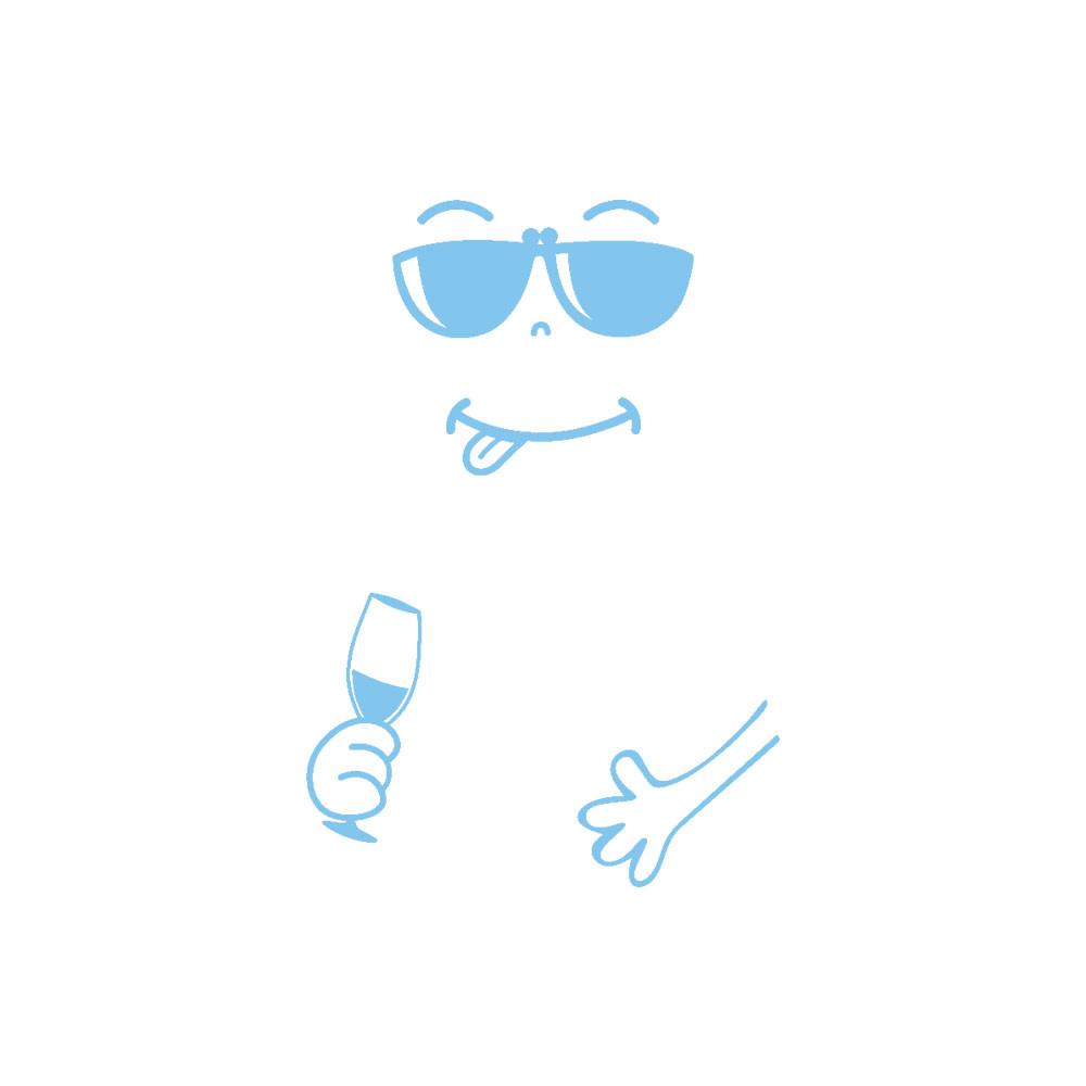 Cute Sticker Fridge Happy Delicious Face Kitchen Fridge Wall Stickers Art