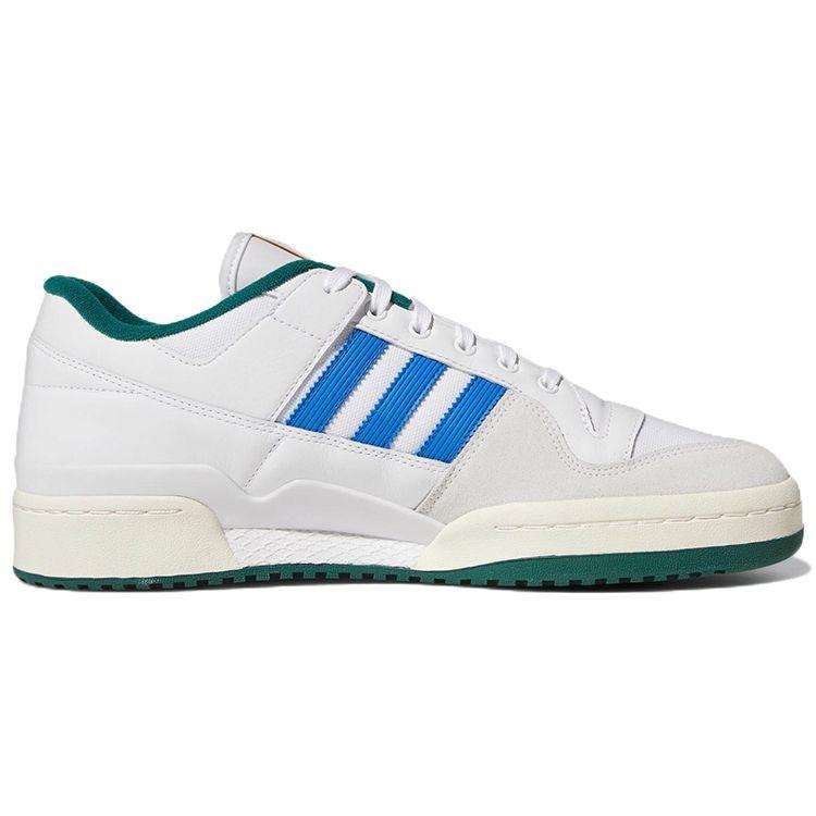 adidas Sneaker Unisex Forum Low ADV Bianco Uccello Azzurro Bianco Nuvola Verde Collegiale HP2345
