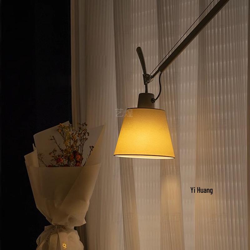 Vintage Italian Minimalist Wall Lamp for Bedroom or Study