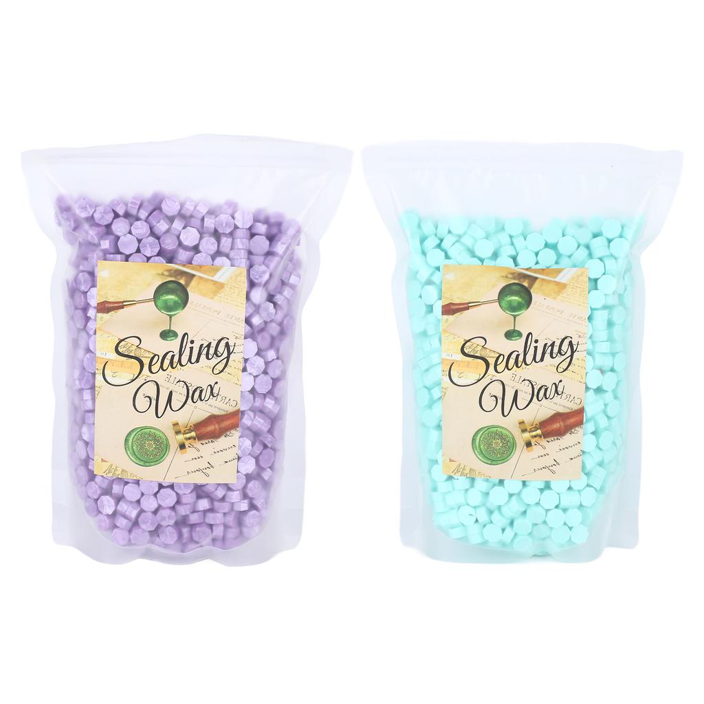 Sealing Wax Beads Pure Color Odourless Smokeless Portable Quick Dry Wax Stamp Beads for Envelope Car