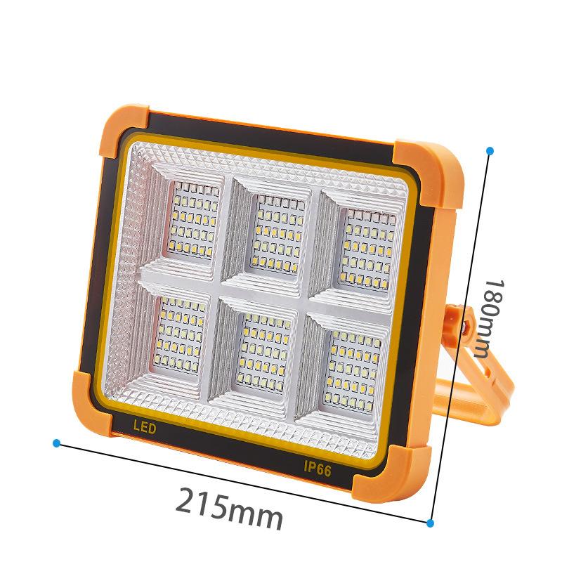 Solar Waterproof Outdoor Lamp Super Bright Emergency Flood Light for Camping