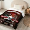 FC San Pauli Logo Print Flannel Blanket High Quality Warm Comfortable Cover for All Seasons Perfect for Gifts Home Decor