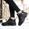 Autumn Winter Leather Sneakers Black Casual Shoes Women Non Slip Lace Up 2025 Fashionable Comfortable Waterproof Sports Shoes