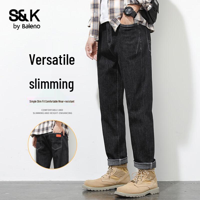

Baleno S&K Series Men s Straight-Leg Denim Jeans 38