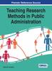 The Teaching Research Methods In Public Administration Book