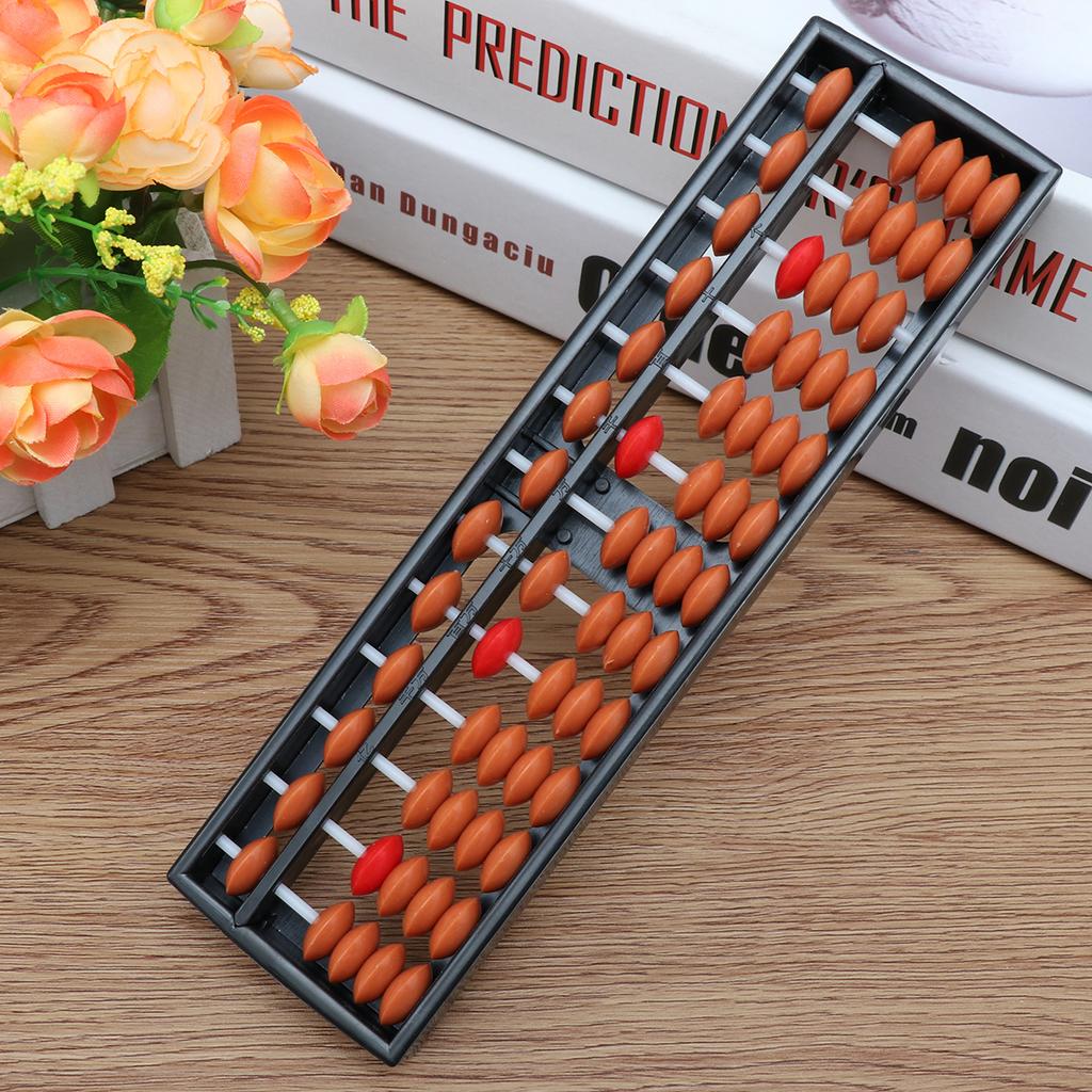1 Pc Arithmetic Abacus Beads Abacus Chinese Calculator Math Tool for School Math Learning