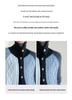 Women's Retro Hong Kong Style Mid-Length Cable Knit Wool Cardigan with Round Neck