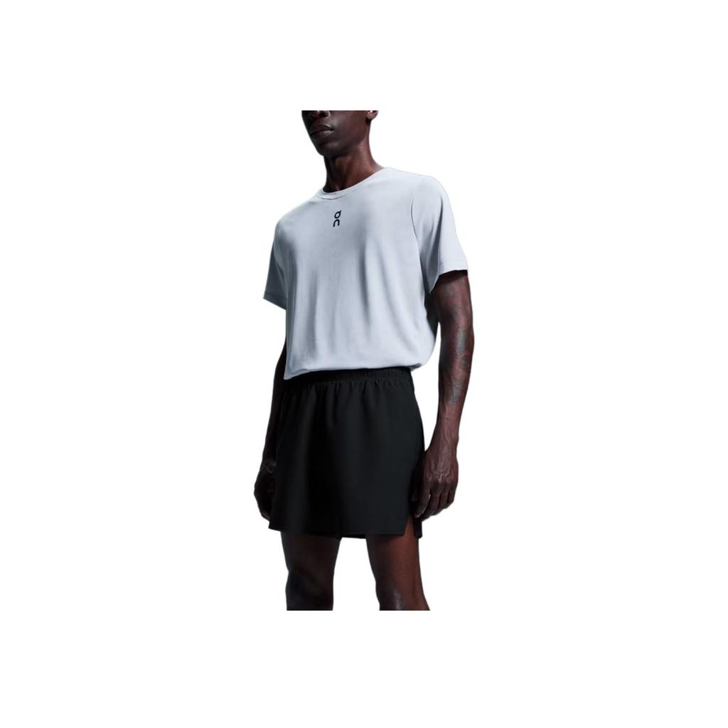 On Trail Shorts Rain Drop Print Durable Elastic Waist Sports Shorts Men Shorts Black 1ME30060553