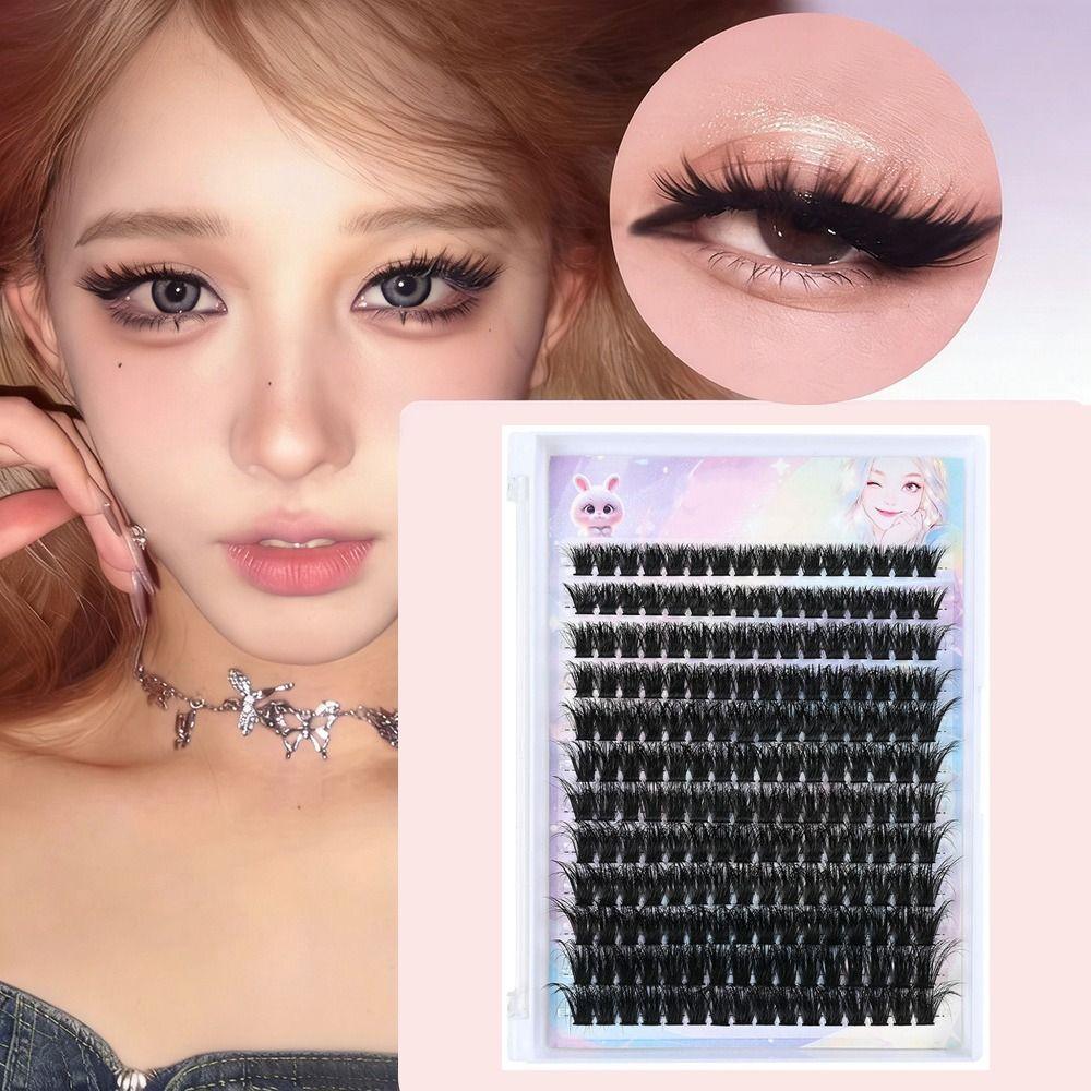 Wispy Style False Eyelashes Bond and Seal DIY Lash Extension Kit Eye Lash Extension