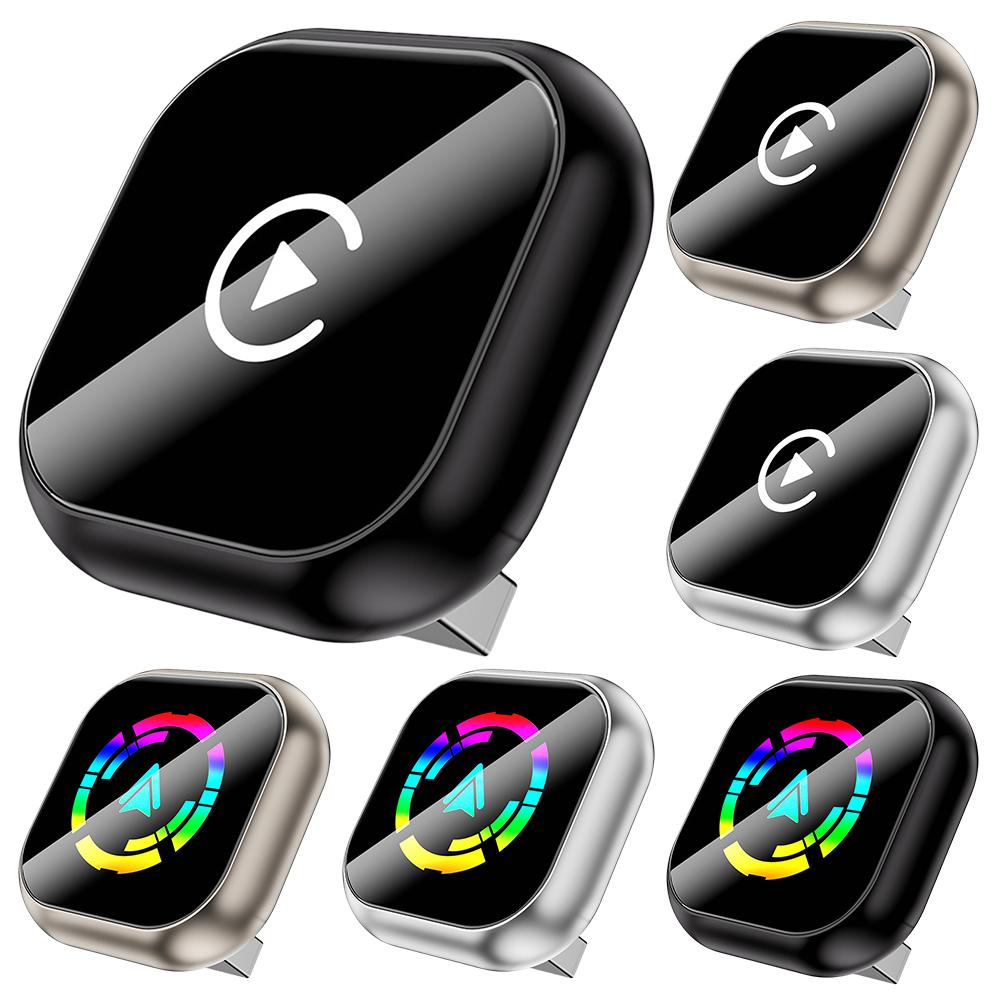 2 in 1 Wireless CarPlay Android Auto Adapter Smart Box Convert Wired To Wireless Smart USB Dongle Auto Connect for Factory Wired