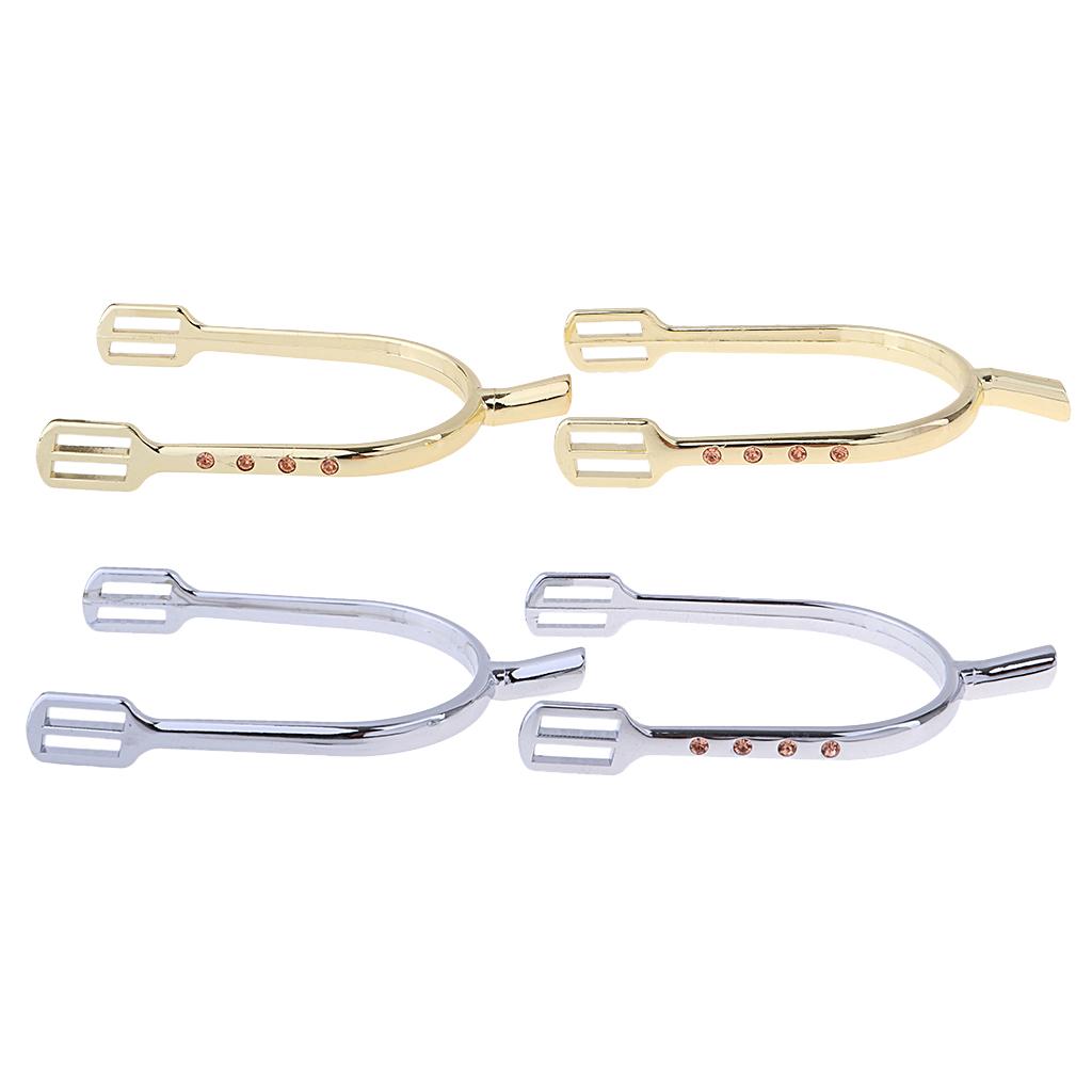 1 Pair Zinc Alloy Horse Equestrian Horse Riding Boots Accessories 12*8*2cm