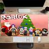 Roblox Christmas Celebration Large Gaming Mouse Pad Nonslip Rubber Base Waterproof Desk Mat For Office Pc Laptop