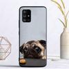 Soft Phone Cover For Samsung Galaxy A32 A12 A52 A53 A22 5G A11 A21S A50 A10S A20E A30S A40 A51 A70 A71 CASE Lovely Pug Dog