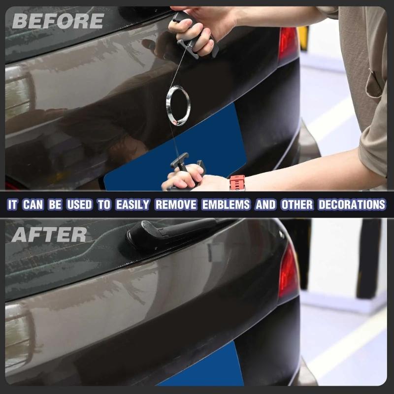 Professional Aluminum Auto Sign Remover with Ergonomic Handle Simple Operate for Easy Motorcycle & Car symbol Detachment