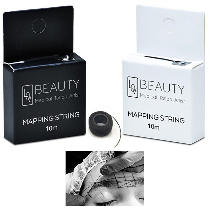 Pre-Inked Brow Mapping Thread Strings Pigment String Eyebrow Permanent Makeup