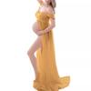 Pregnant Women, Photo Dresses, Pregnant Women Mopping Floor Dresses Before Taking Pictures