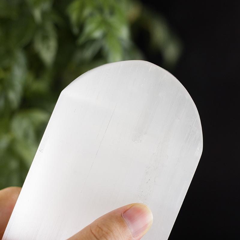 Selenite Translucent Gypsum Yoga Crystal Board - Moroccan Decorative Sheet