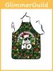 Waterproof Christmas Cartoon Apron Home Cooking Party Activities Supplie Kitchen