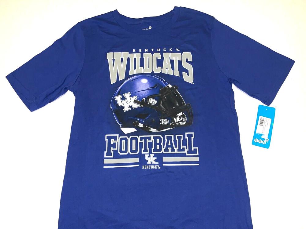 UK University of Kentucky Wildcats Football Helmet T-Shirt New! Youth XL 18 20 Unisex T-Shirt XXL