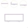 Floating Frame Display Case Stand Holder Gift with Base Sturdy Multifunctional Organizer