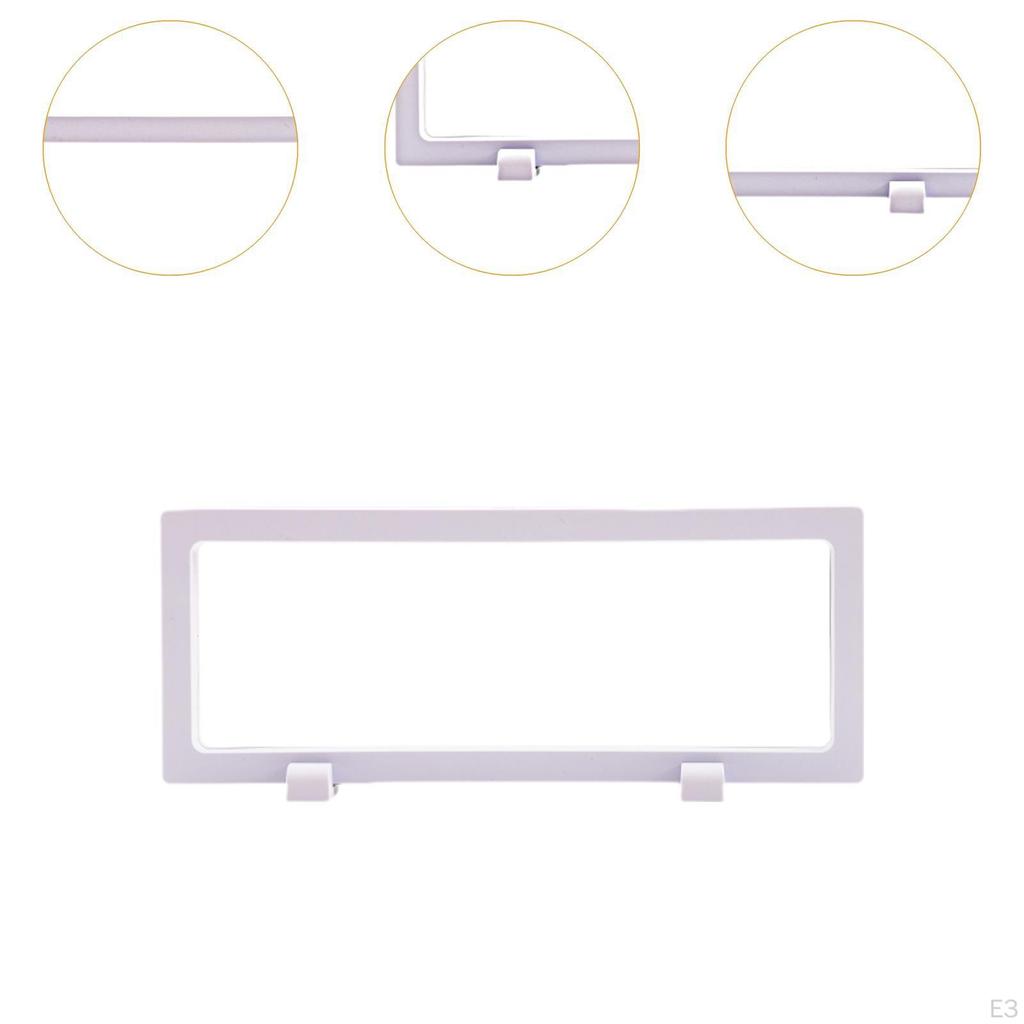 Floating Frame Display Case Stand Holder Gift with Base Sturdy Multifunctional Organizer