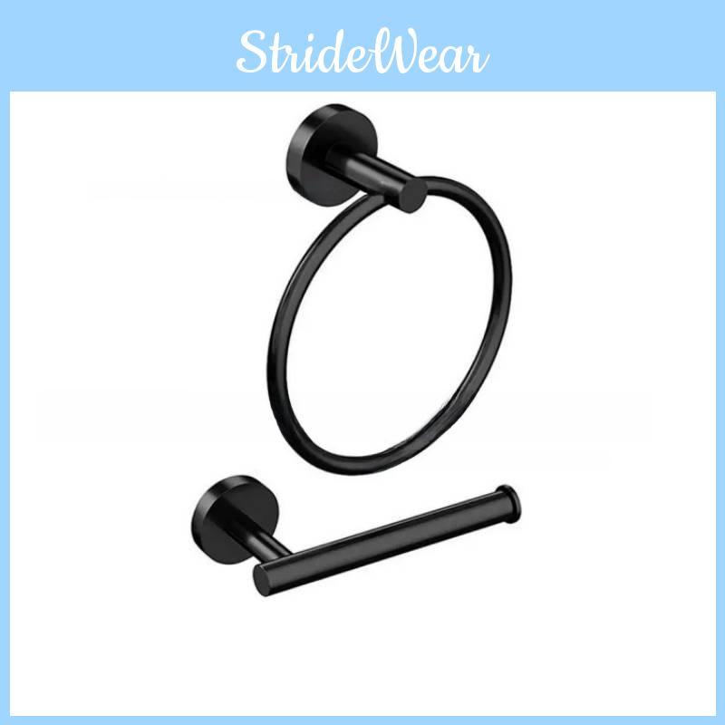 Towel Steel Stainless Ring And Tissue Holder Set Suitable For Daily Bathroom Use
