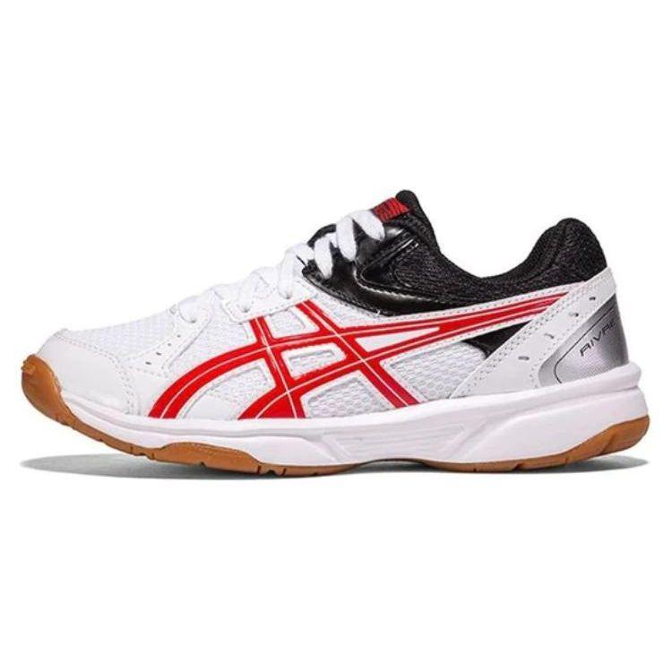 Asics Mesh Low-Top Training Running Shoes Unisex sneaker White Red Black 1053A034-105