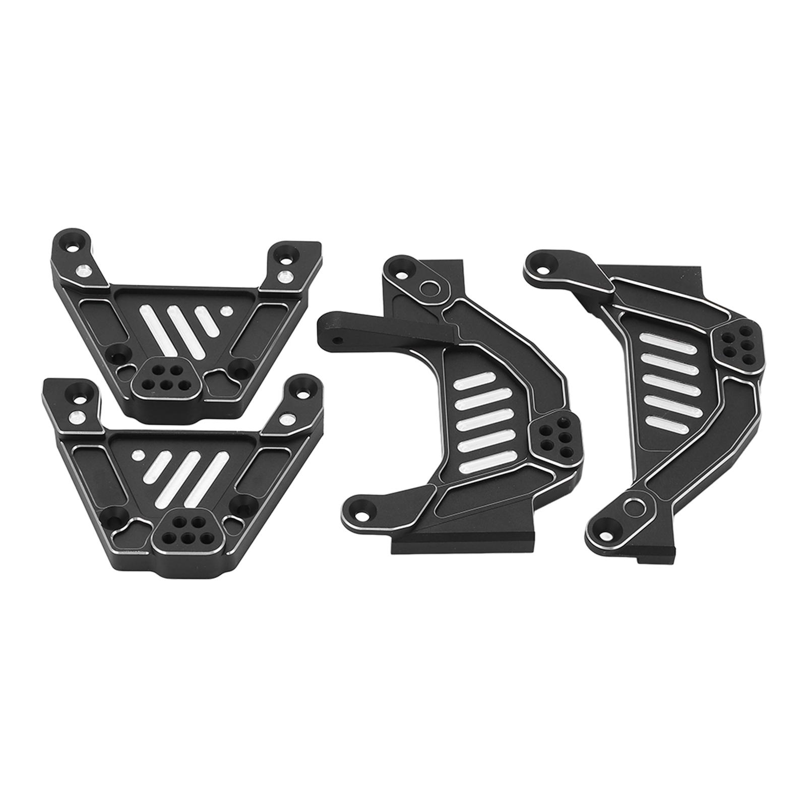 

Aluminum Alloy Front Rear Shock Towers Mount Suspension Bracket for Axial SCX6 JLU 16 Climbing Car