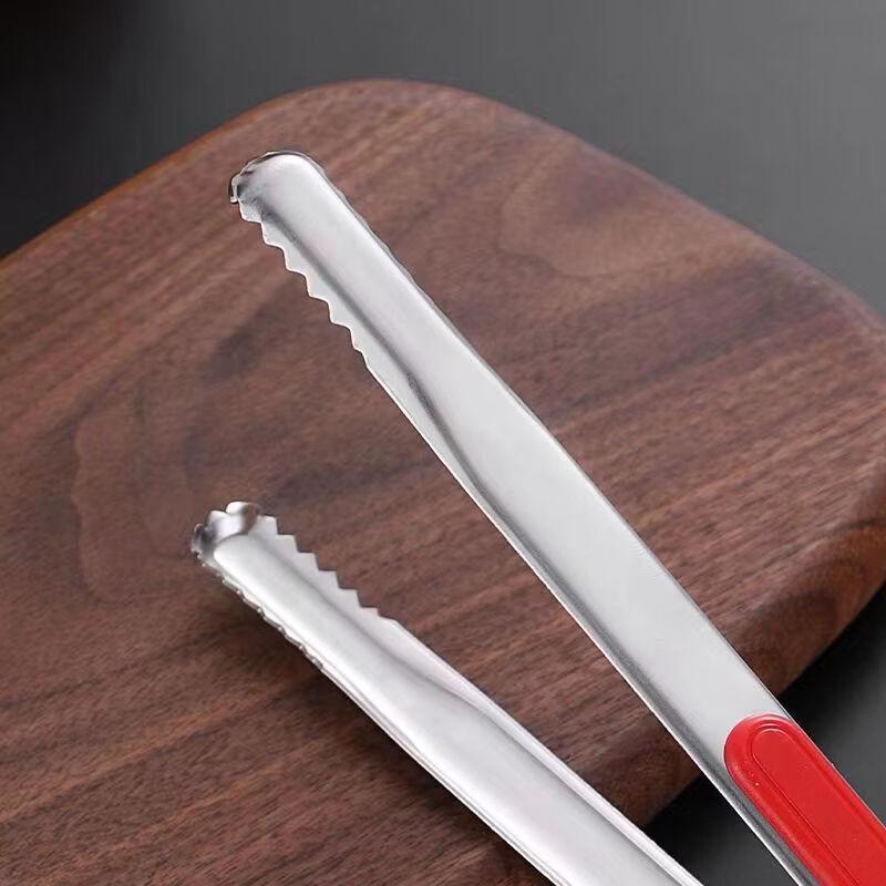 Zhizhou Stainless Steel Toothed BBQ Tongs Set