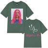 Addison Rae Headphones Fashion Graphic Tshirt Unisex Wounisex Cotton Casual Loose T Shirt Fan Gifts Summer Aesthetic Casual Tshirts