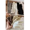 Japanese Student Leg Warmer Footless Socks for Women Girls Scrunch Lantern Boot Covers Solid Color Loose Leg Sleeves