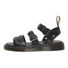 Dr. Martens Σειρά Gryphon Δερμάτινες Βρετανικό Μεταλλικός Δακτύλιος Σανδάλια με Ολίσθηση Unisex Σανδάλια Μαύρο 27504001