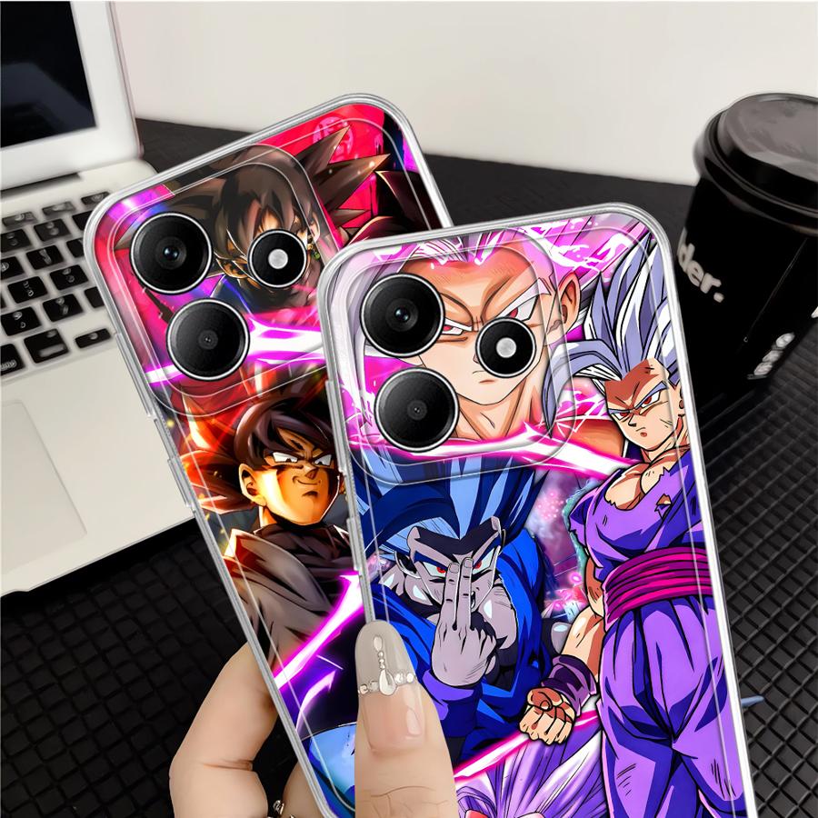 Soft Phone Cover Case for Xiaomi Redmi Note 14 Pro Plus A4 10S 14C 12 Note 13 11 9 10 13C 12S 11S Dragon Ball Cool Popular