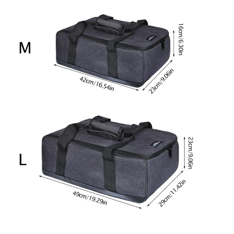 Waterproof Pot Stove Storage Gas for Tank Bag Picnic Basket Outdoor Camping Stove Gas Canister Pot Carry Bag Storage Sac