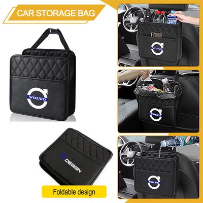 Car Backseat Organizer Bag Auto Storage Pockets Cover for V40 XC60 XC90 C30 V60 RDESIGN S60 S80 S60L T5 T6 AWD V90 V70 S90