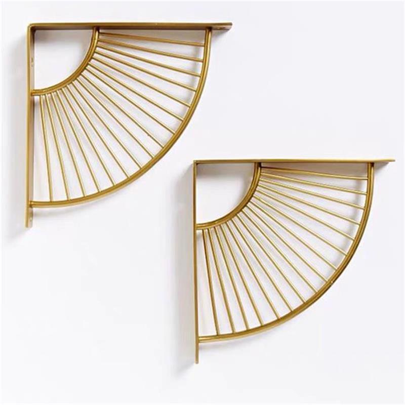 Simple Wall-mounted Shelves L Bracket Metal Shelves Partition Iron Z Bracket A Word Plate Bracket