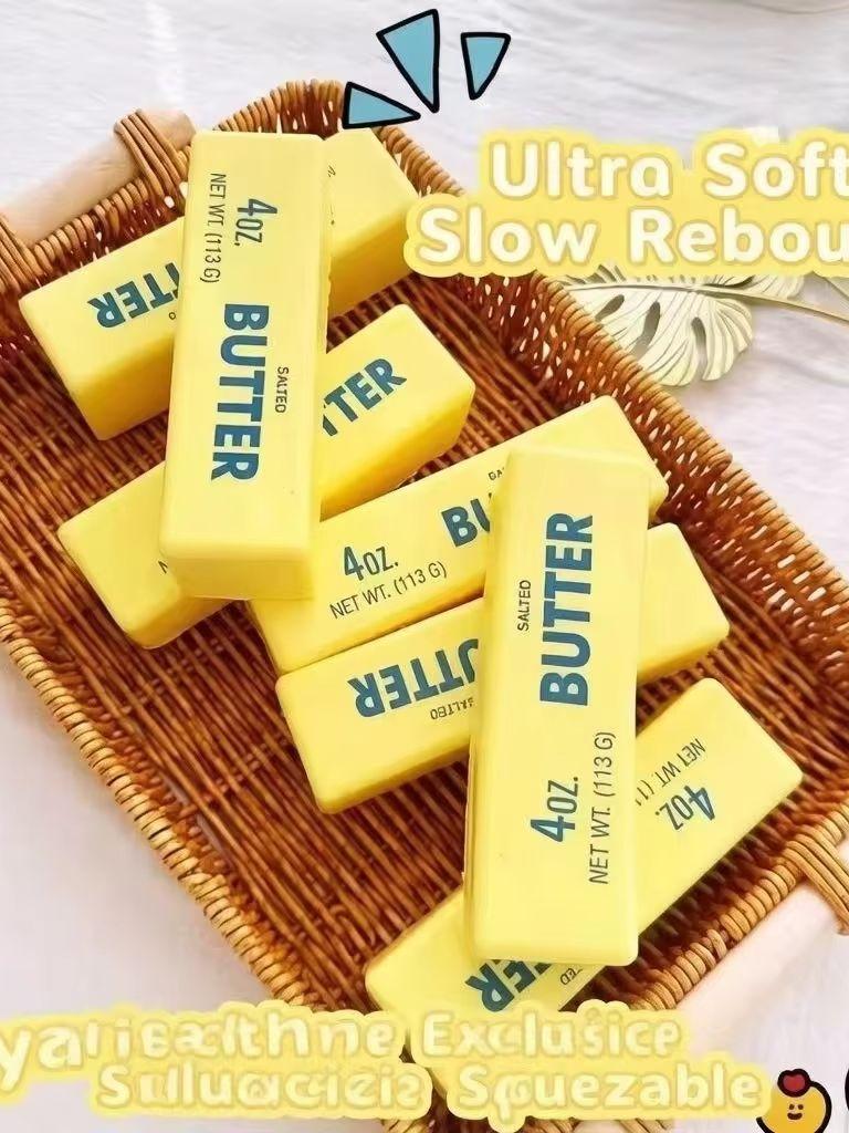 Ultra Soft Slow Rebound Butter Sauce 113g Squeezable Decompression Putty – Does Not Stick to Hands