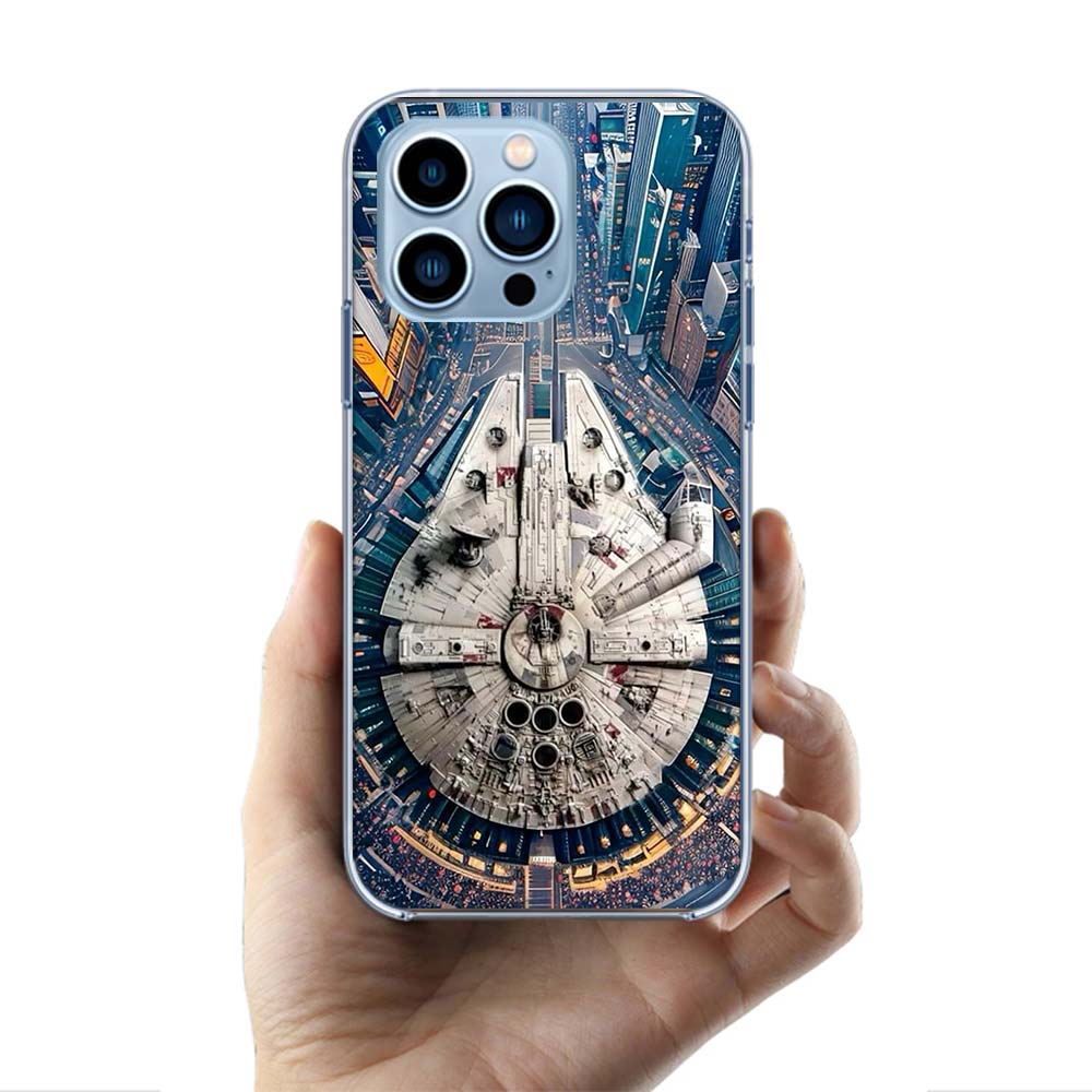 Millennium Falcon in Space Cases Phone Case For Iphone 17E 16E 17 Air 16 Pro Max 15 Pro 14 Plus 11 13 12 Mini Cover Cases Compat