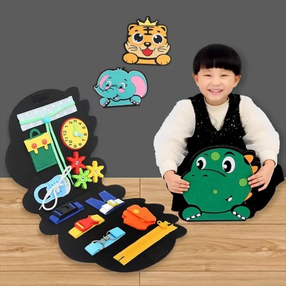 Hand Exercise Kids Montessori Toy Dressing Board Sensory Toy Early Education Toy  Gift for Kids