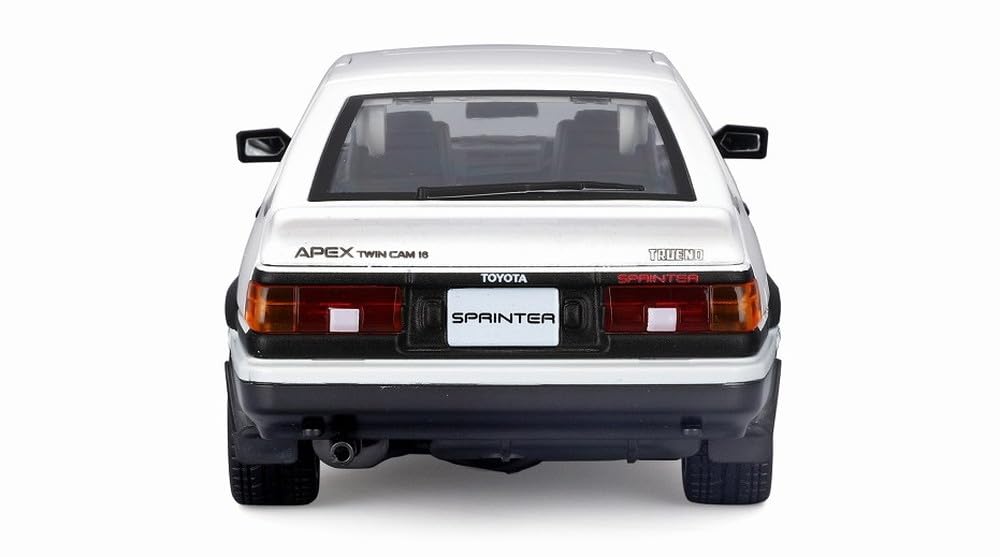 Kyosho Maisto Maßstab Toyota Sprinter Trueno Fertigmodell MS32916WT 1/24 (AE86) Weiß schwarz