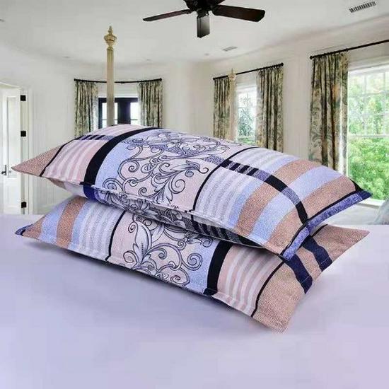 Skin-Friendly Breathable Brushed Pillowcase, Thickened 48x78 cm Cover for Adult Pillow Core