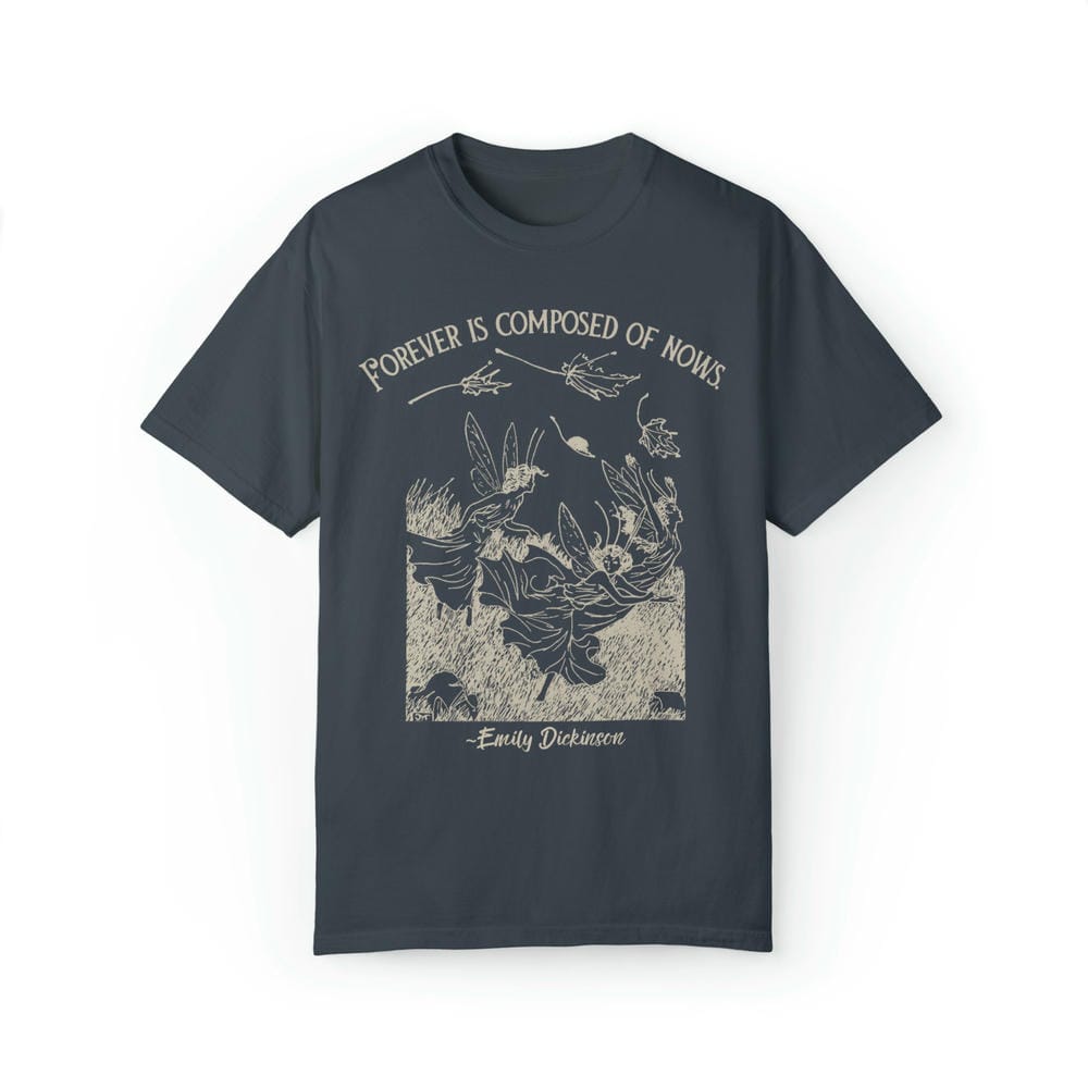 

Emily Dickinson Poet Shirt Book Shirt Emily Bookish Shirt Literature Literary Tee Cottagecore Bookish Shirts Y2K Top Streetwear S