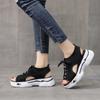 Women's Sandals Wedges Footwear Summer Platform Sandals Women Shoes Female Slip on Peep Toe Knitted Ladies Sneakers Casual