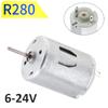Mini-Ventilatoren, Entsafter, Wasserpumpe, Schönheitsinstrument, DIY-Spielzeug, Mini-Gleichstrommotoren R280, Gleichstrommotoren mit hohem Drehmoment und hoher Drehzahl, 3 – 12 V, 3500 U/min