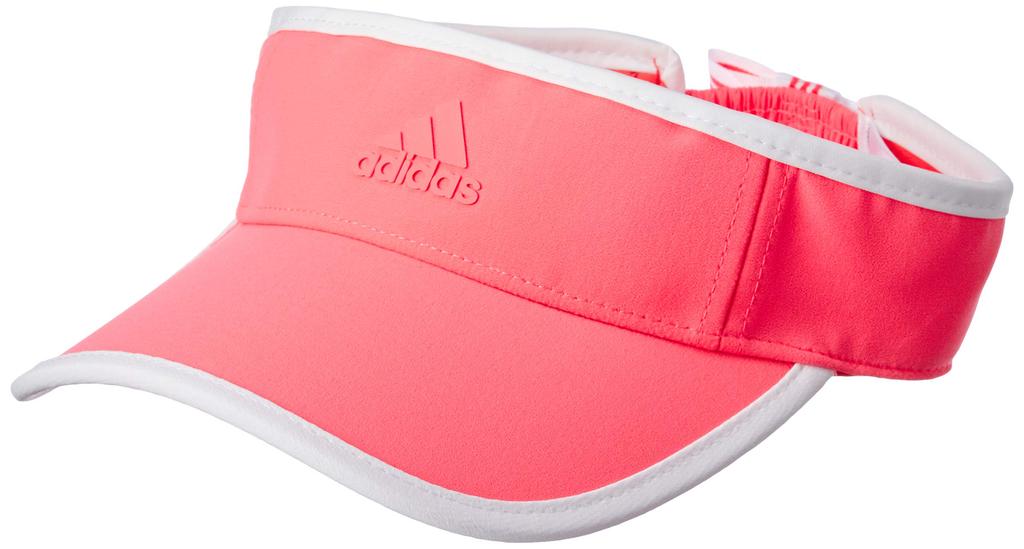 Adidas Golf Women's HEATREADY UV Visor GUX20 Flash Red, Japan, Free Size