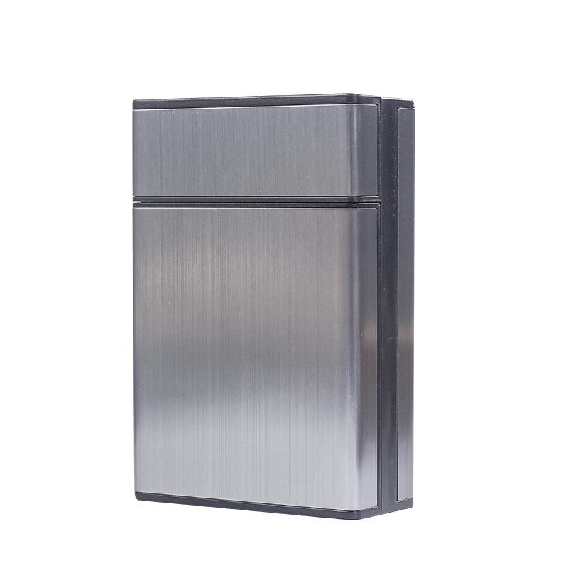 Flip-Top King-Size Cigarette Case, 32-Capacity, Moisture & Pressure-Proof, Portable & Automatic, Medium/Fine Size