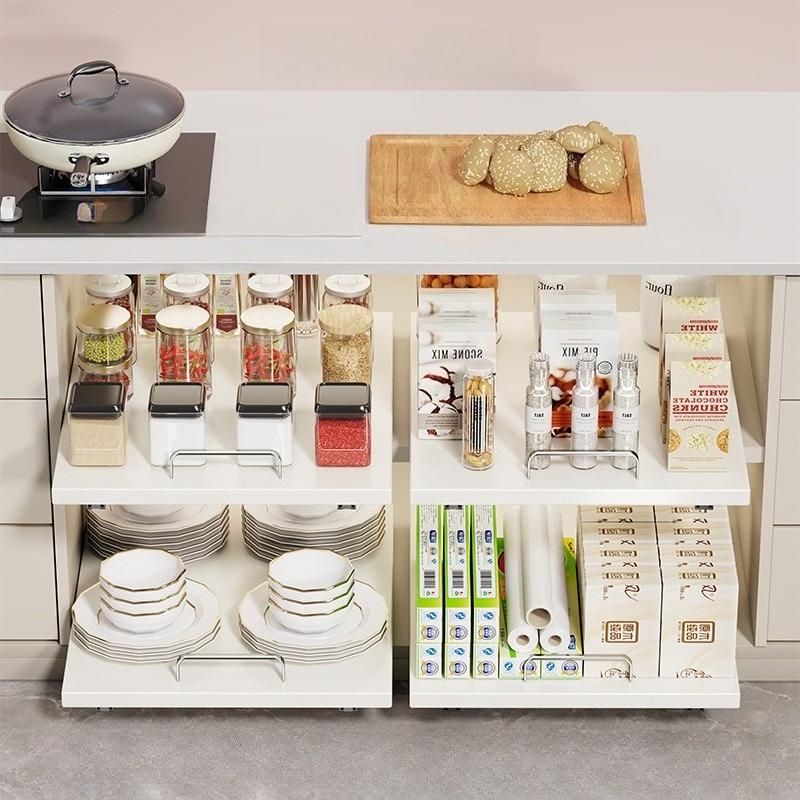 Removable Kitchen Drawer Metal Kitchens Drawers Organizers Spice Sliding Kitchen Organizer Cutlery Pull Out Cabinet Organizer