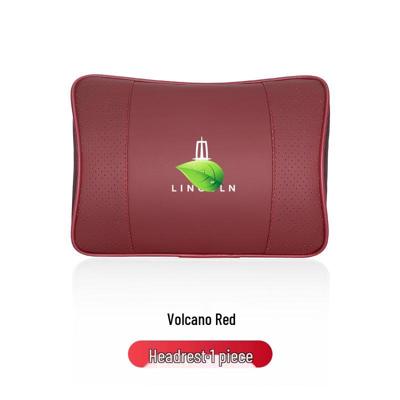 

Lincoln Z Adventure Car Headrest & Lumbar Support Pillow - Memory Foam Cushion for Car or Office Seat